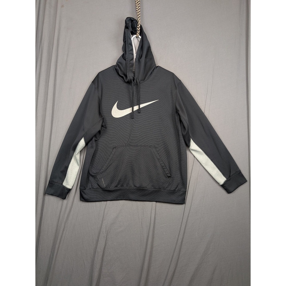 Nike Sweater Mens  Large Black Sweatshirt Hoodie